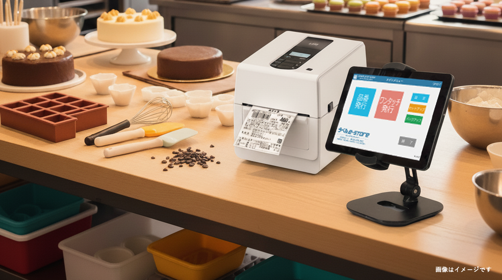 洋菓子製造・販売　パティスリーフゥ様 業務用ラベルプリンター「スマートプリントシステムSP10-F」導入いただきました！！